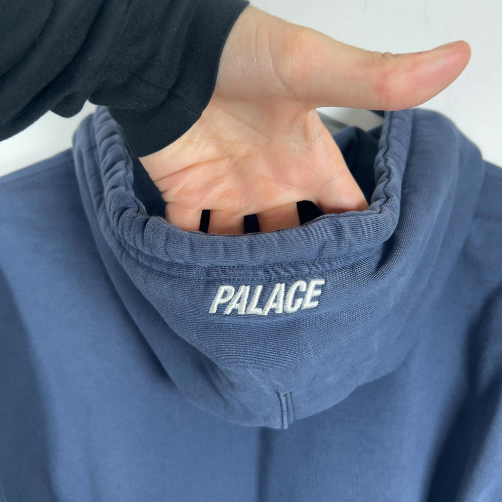 Palace 'P' Patch Zip-Up Hoodie