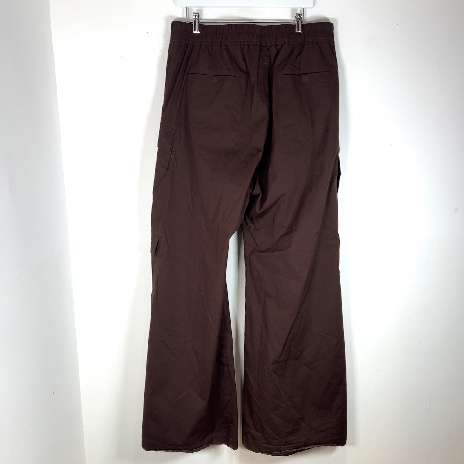 Rick Owens SS26 Hollywood 'Mahogany' Double Bela Cargo Pants