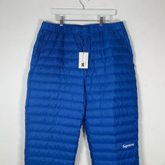 Supreme Blue Micro Puffer Sweatpants