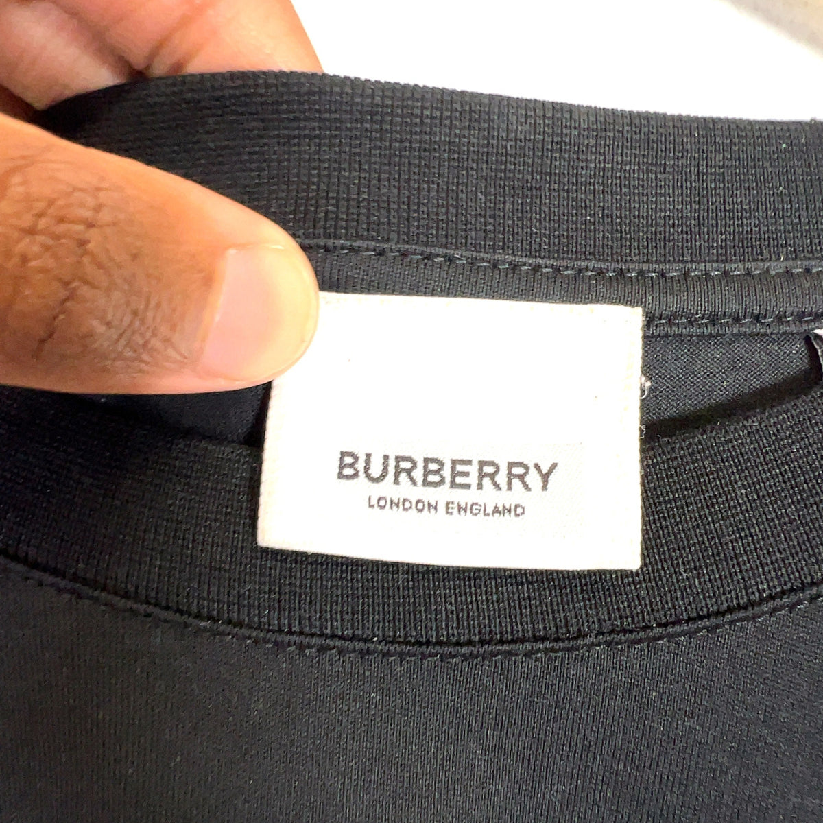 Burberry Montage Graphic Oversized T-Shirt