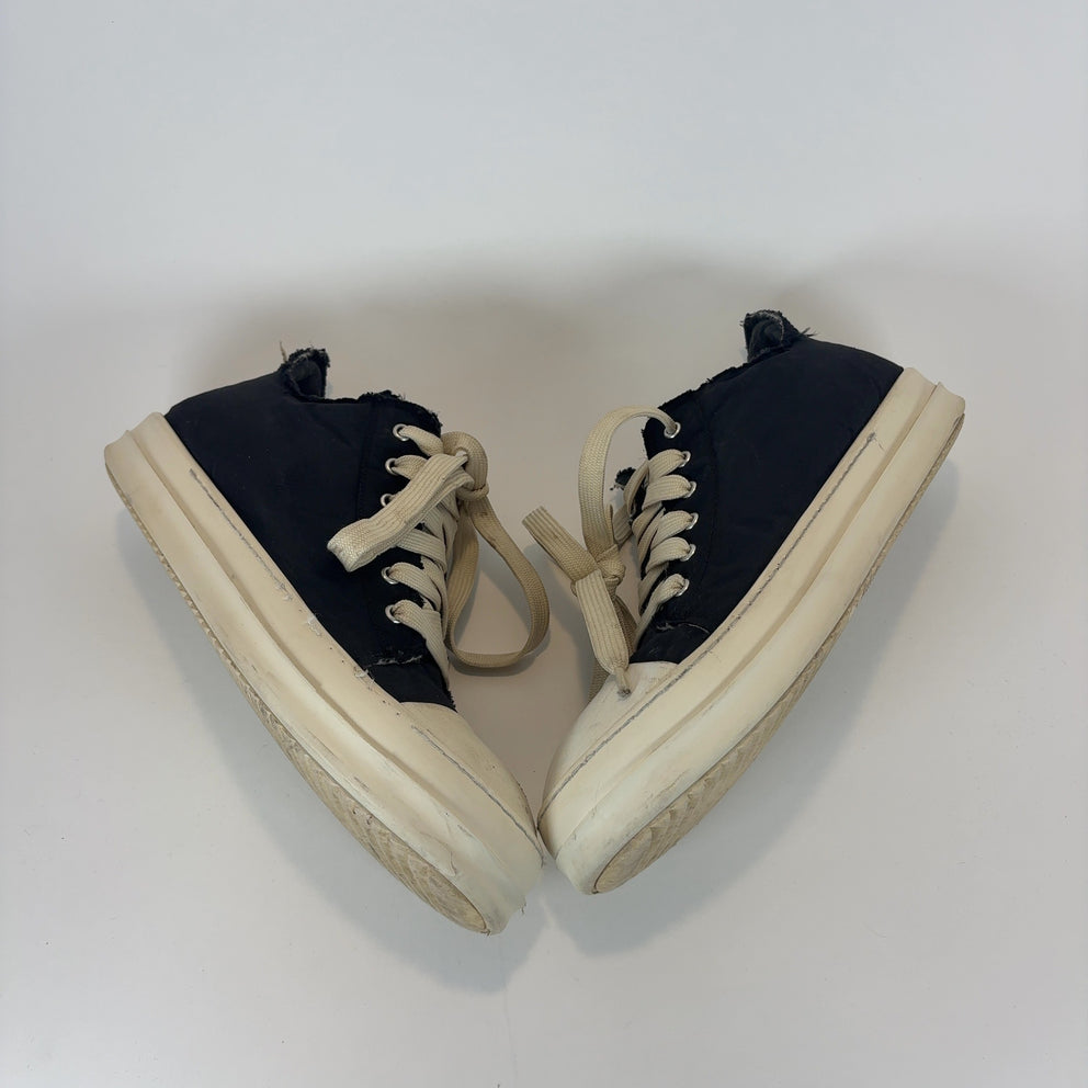 Rick Owens DRKSHDW Nylon Ramone Lowtop Sneakers