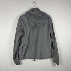 Moncler Stripped Grey Windbreaker