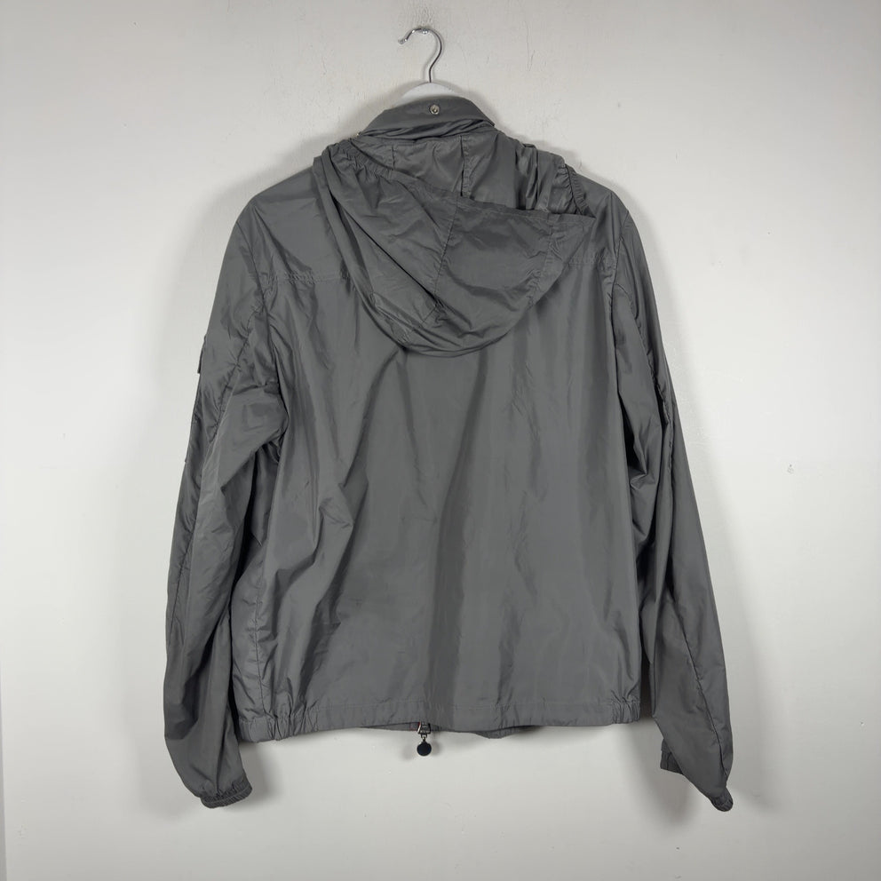 Moncler Stripped Grey Windbreaker