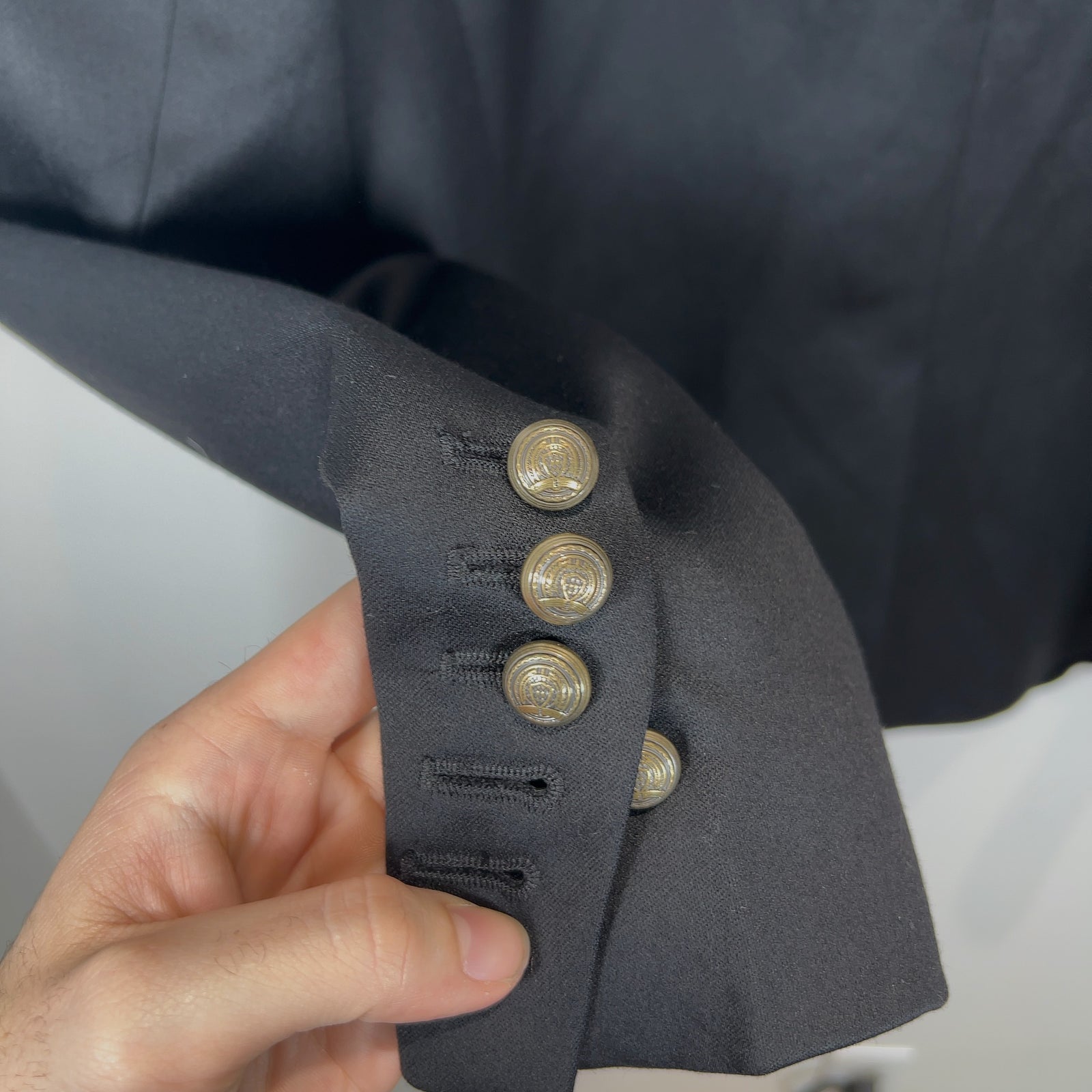 Balmain x H&M Double-Breasted Wool Blazer