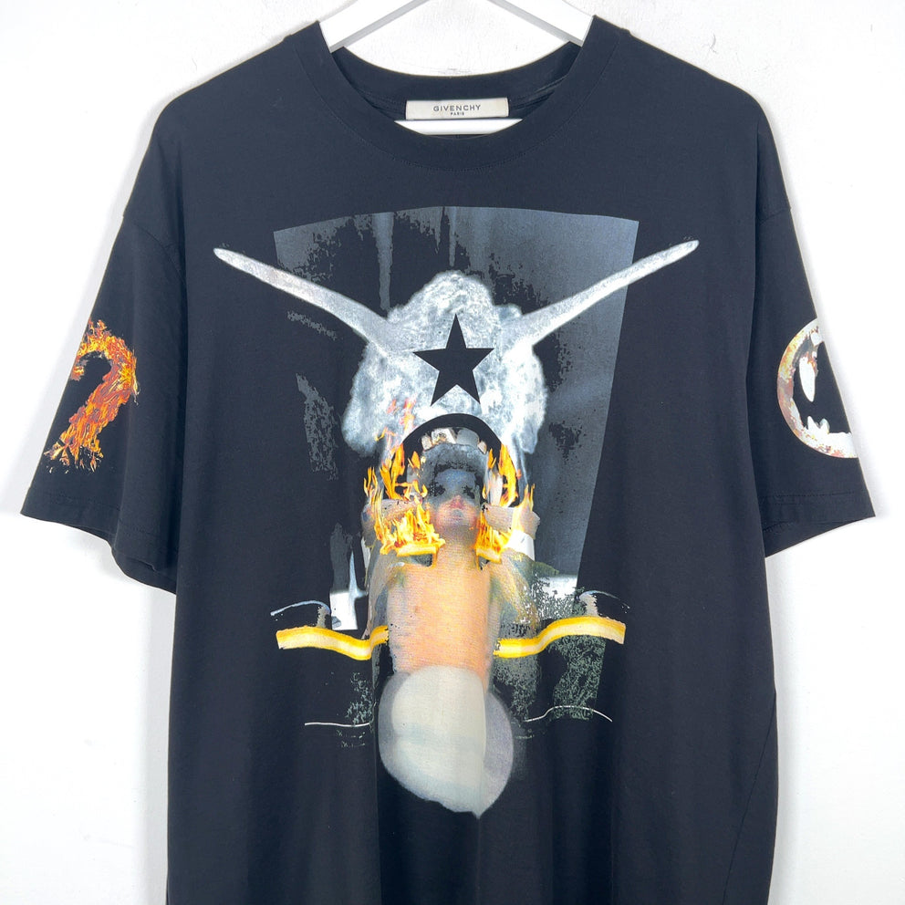 Givenchy SS16 Voodoo Doll Graphic T-Shirt