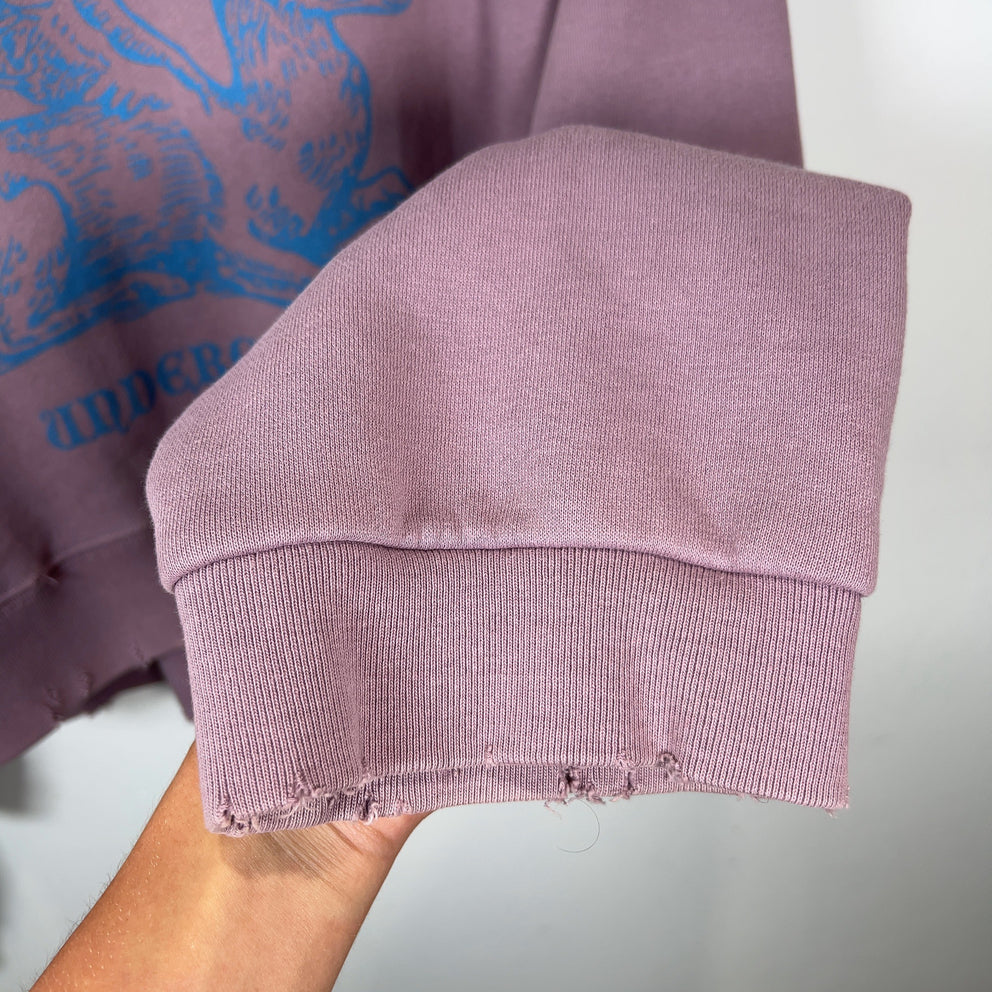 Undercover AW11 Deer Wing Cropped Crewneck