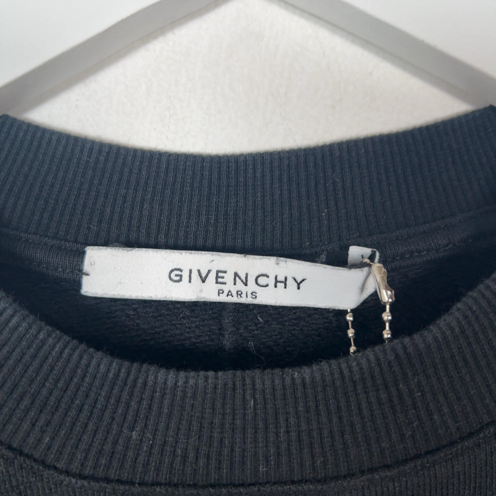Givenchy 2016 American Flag Patch Crewneck