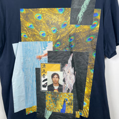 Raf Simons 'Peacock' Multi-Patch Graphic T-Shirt