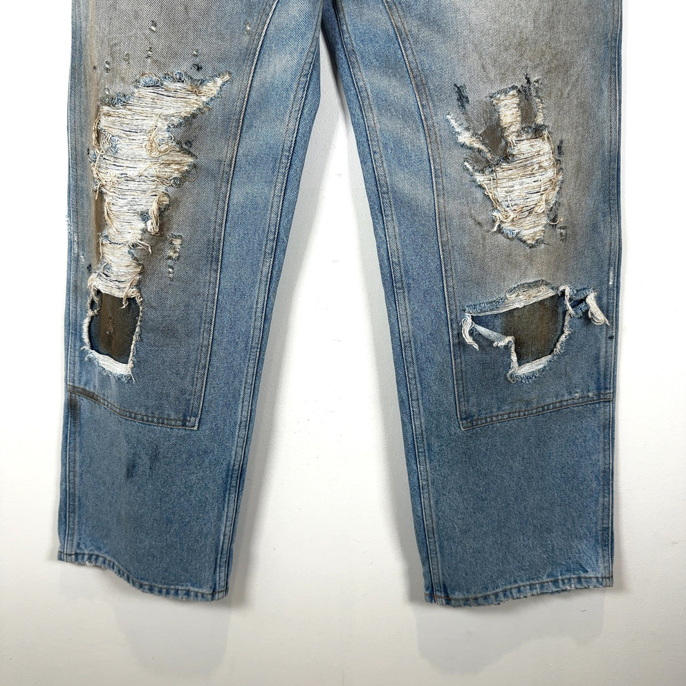 MM6 Maison Margiela Distressed Carpenter Denim Jeans
