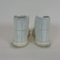 Gucci Studded White Hightop Sneakers