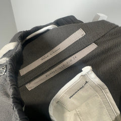 Rick Owens FW24 Porterville Woven Cropped Bela Cargos Size M