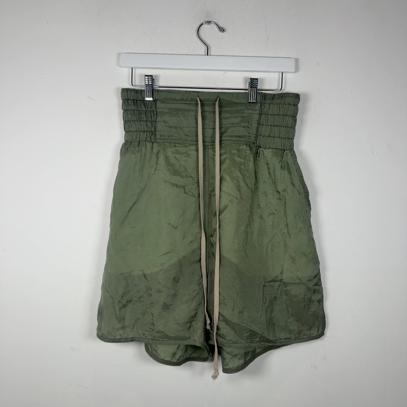 Rick Owens SS23 EDFU Silk 'Boxer' Shorts