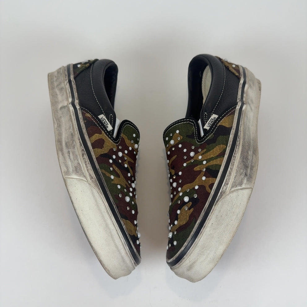 Vans Studded Slip-On Lowtop Sneakers