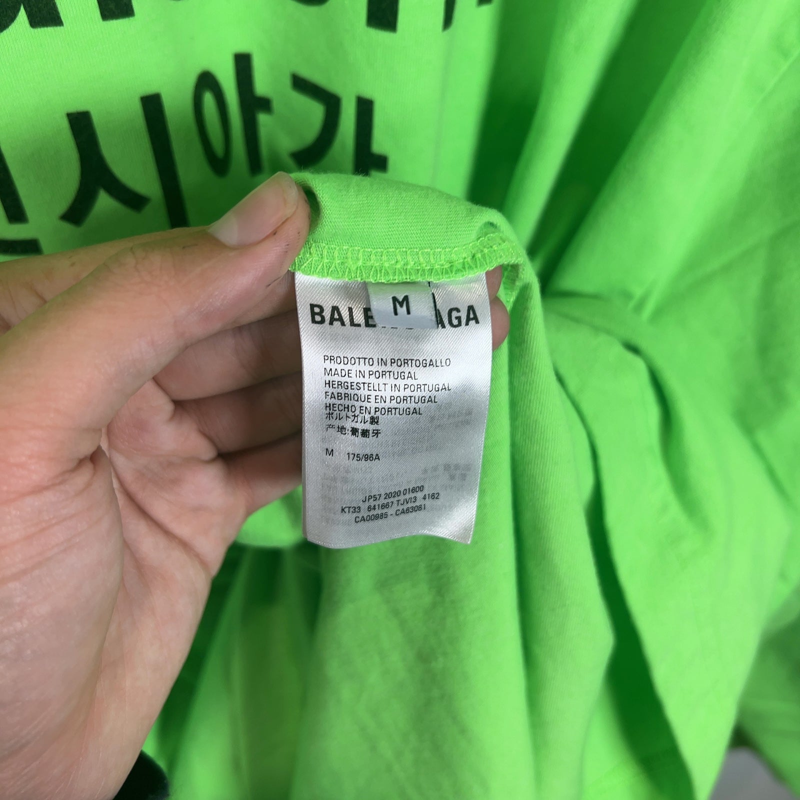 Balenciaga 'Languages' Logo Longsleeve