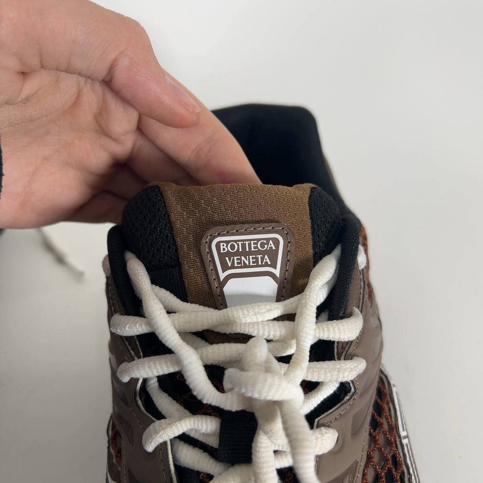 Bottega Veneta Orbit Star Anise Pinecone Lowtop Sneakers Size 42