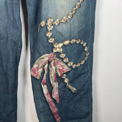 Acne Studios 1981 ‘Mid Blue’ Trompe L’oeil Jeans