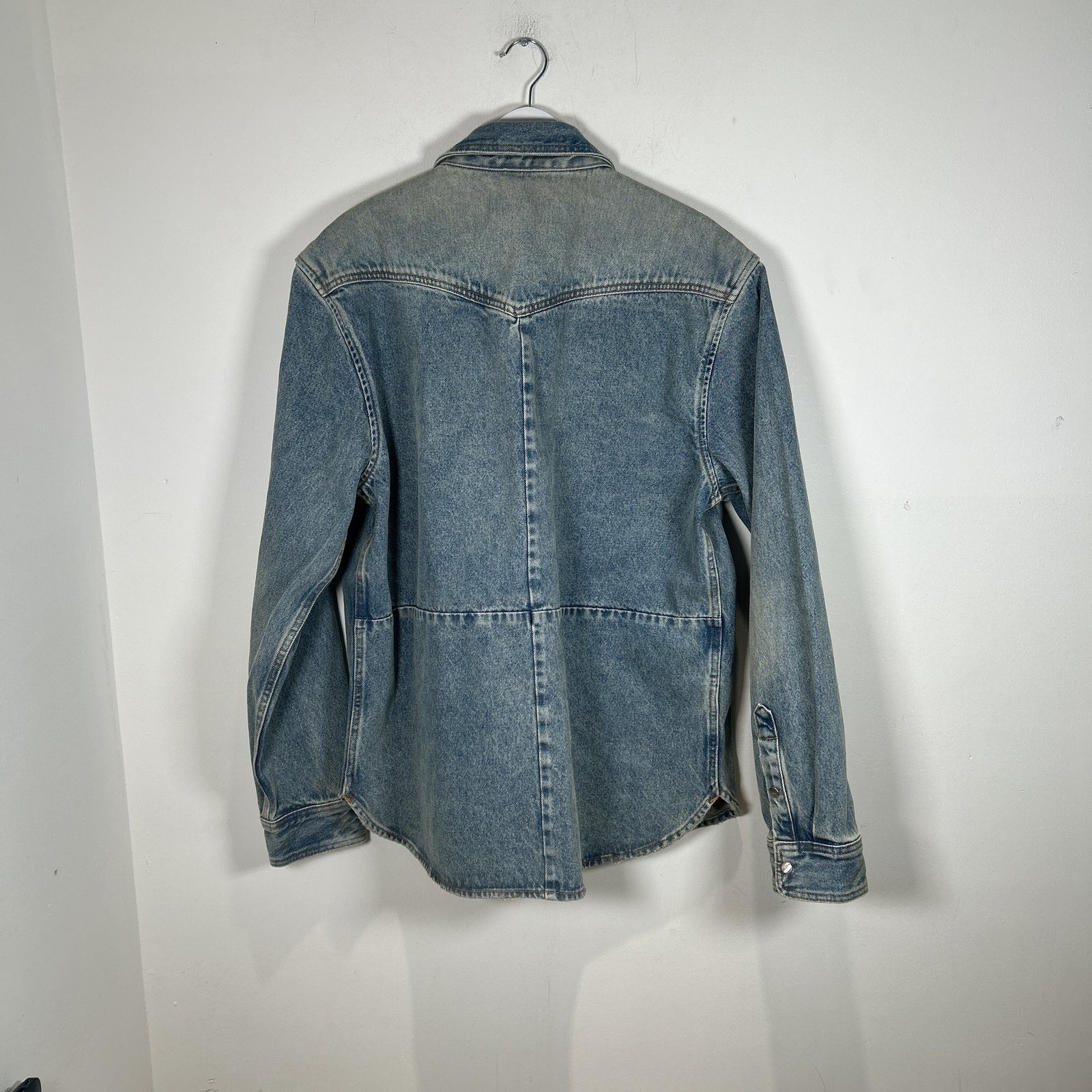 Purple Jeans Denim Overshirt Size Xl