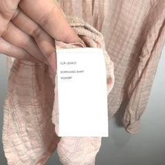 Our Legacy Pink Borrowed Shirt
