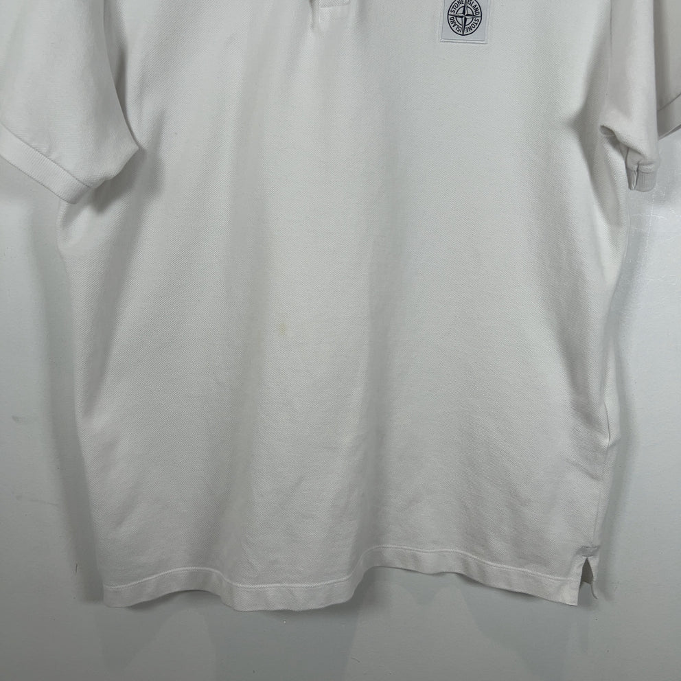 Stone Island Compass Patch Polo