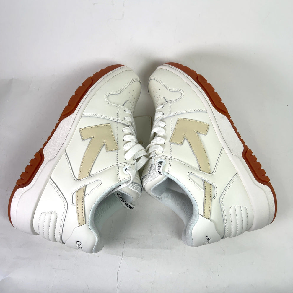 Off-White Beige Out Of Office Sneakers