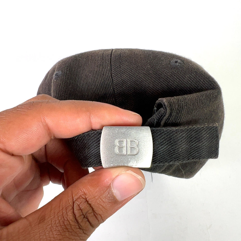 Balenciaga SS23 Diagonal Logo Baseball Cap