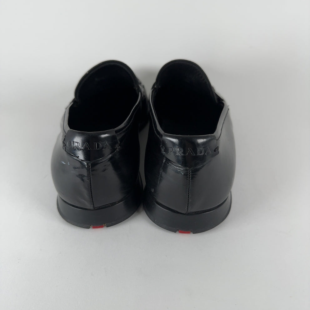 Prada Sport Sport Patent Leather Penny Loafer