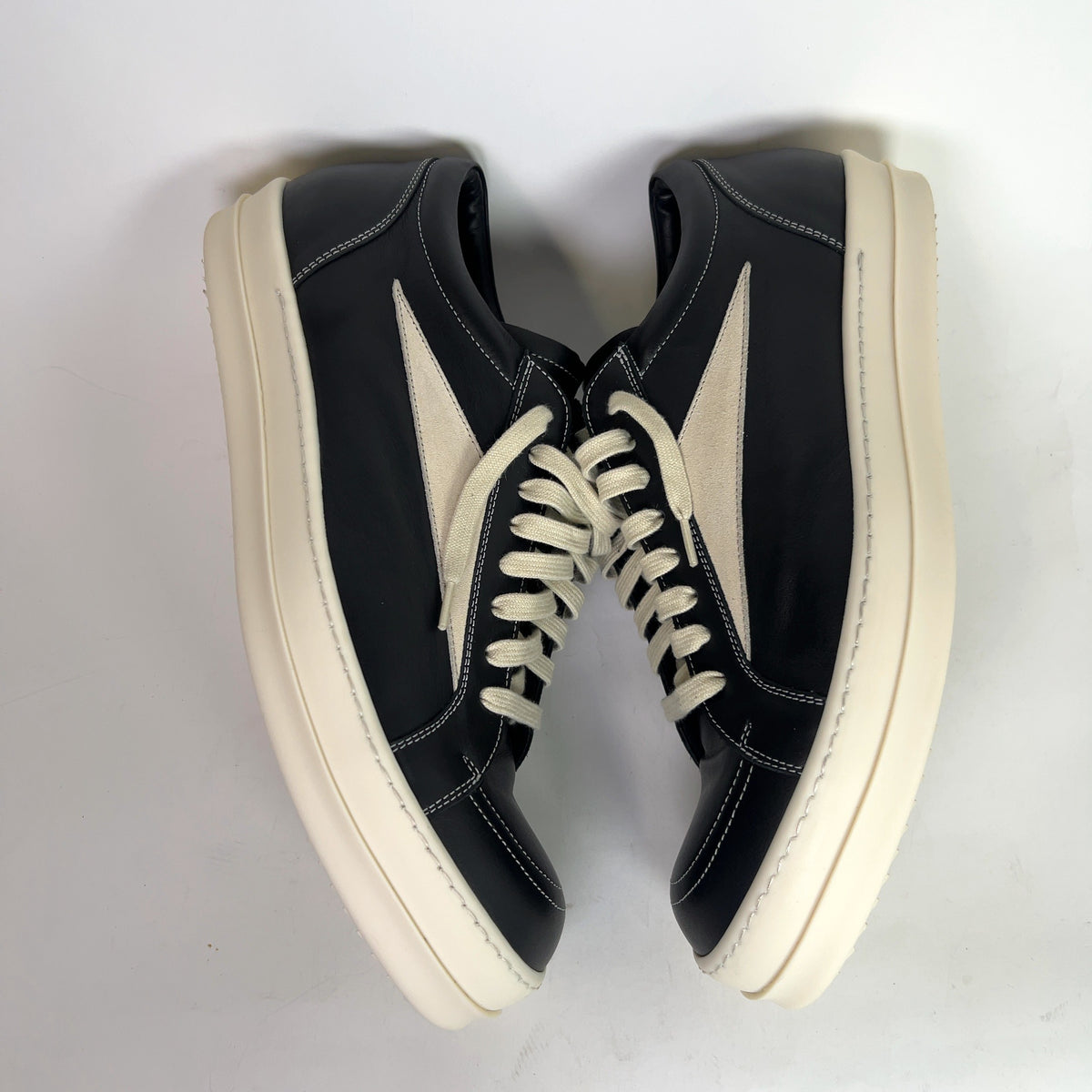 Rick Owens Mainline Vintage Low-Top Sneakers