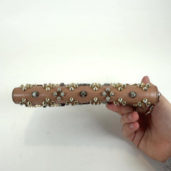 Christian Louboutin Spiked Panattone Leather Wallet