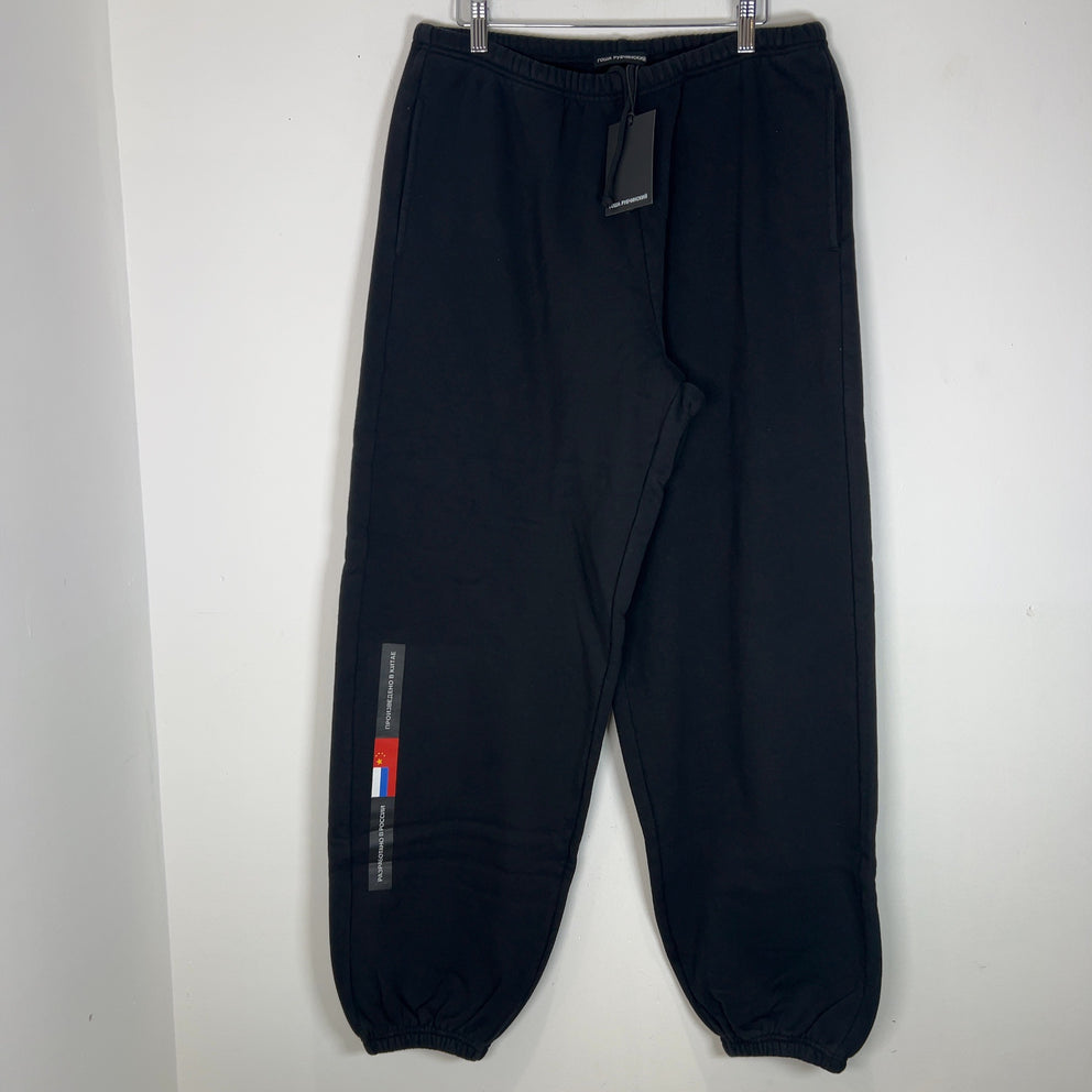 Gosha Rubchinskiy Oversized Brushed Logo Sweatpants