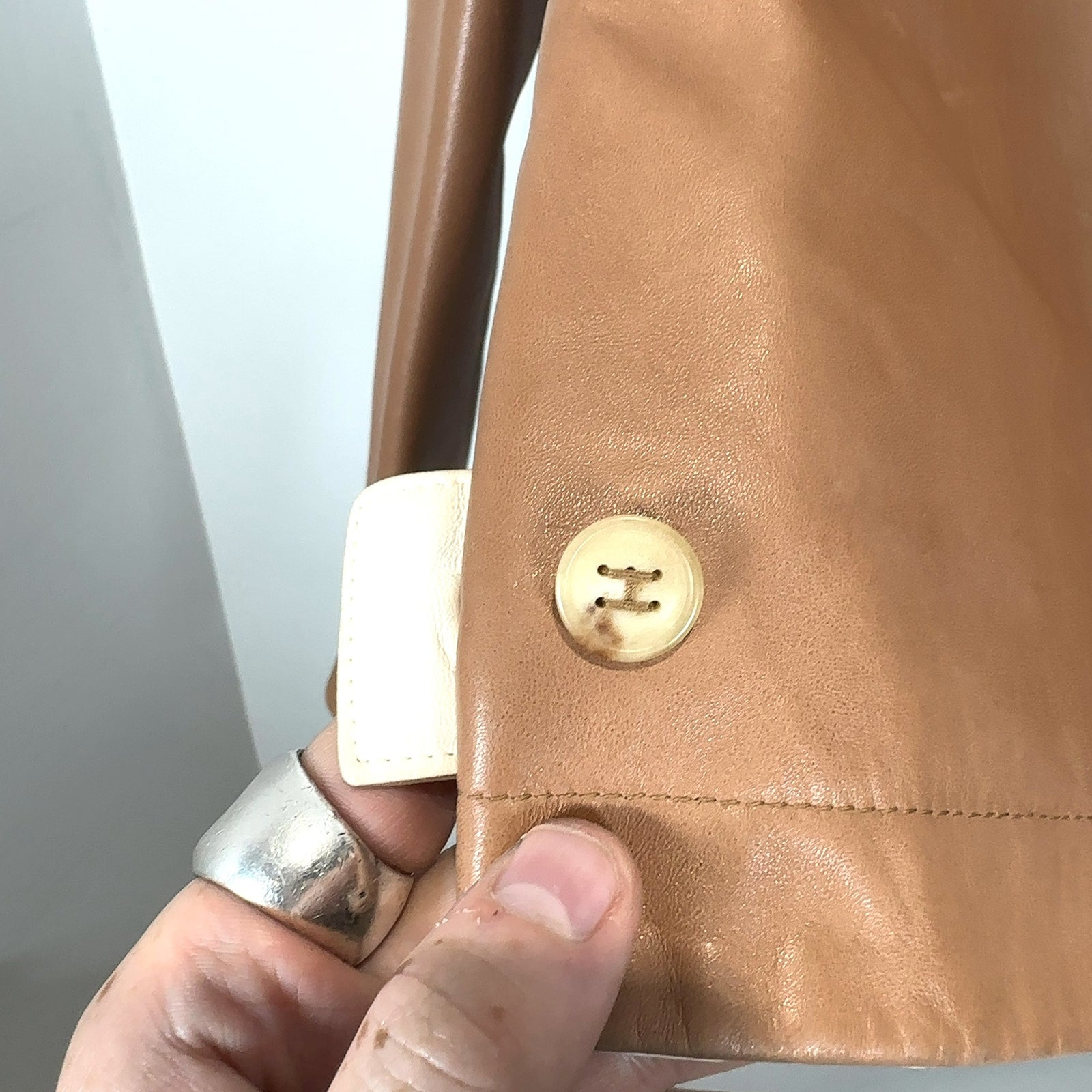 Hermes Reversible Lambskin Leather Jacket