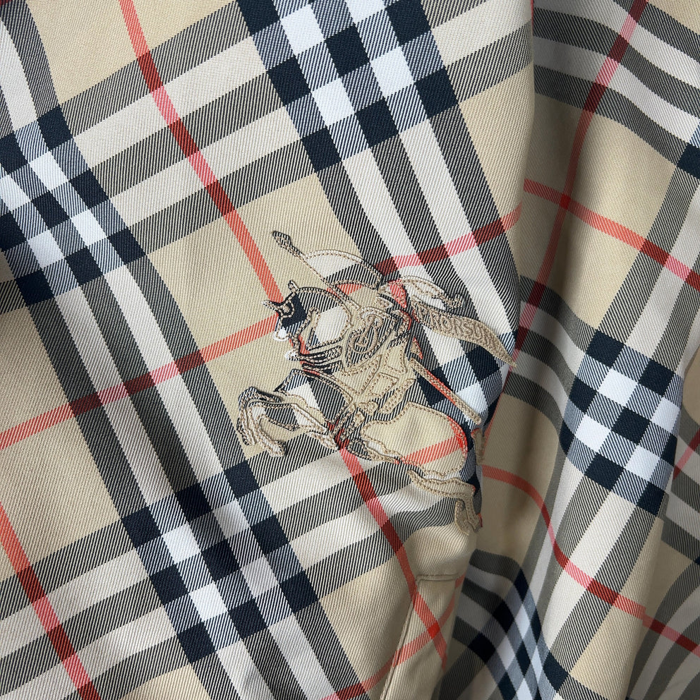 Burberry Reversible Check Hooded Jacket