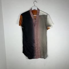 Rick Owens SS24 'Lido' Silk Degrade Button-Up Shirt