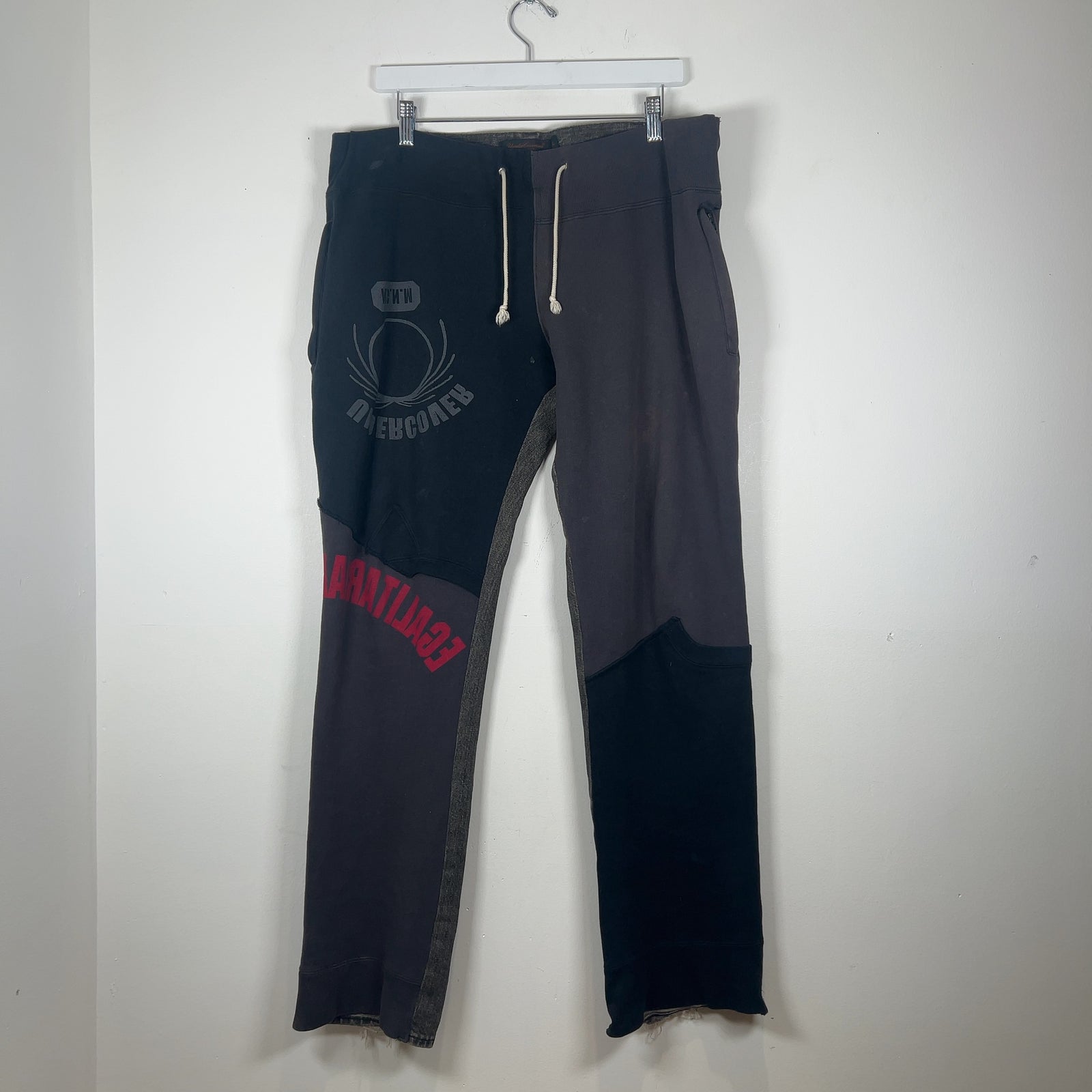 Undercover AW03 'Paper Doll' Hybrid Sweatpants