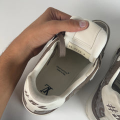 Louis Vuitton Canvas Trainer Lowtop Sneakers