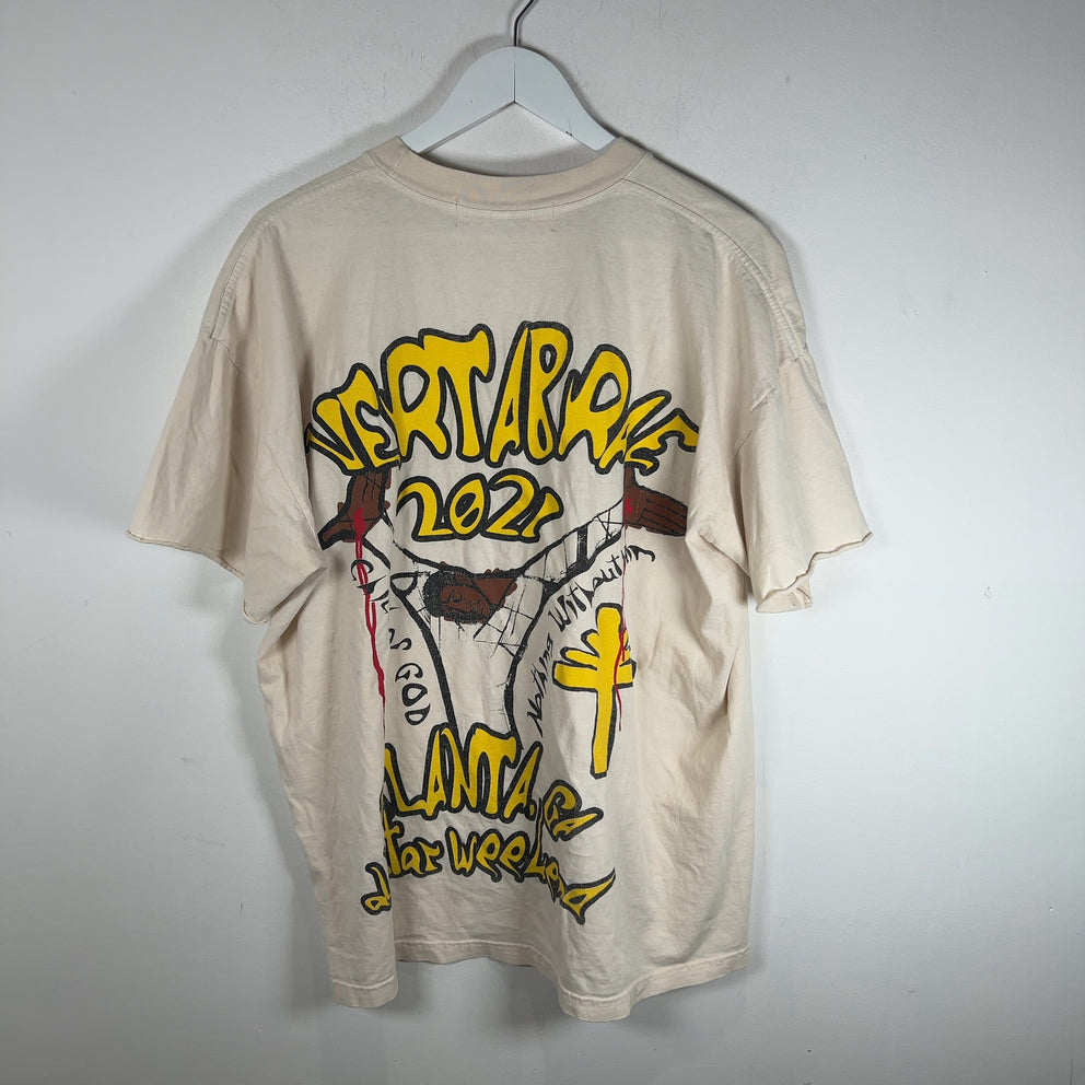 Vertabrae Graphic Red Spell Out T-Shirt