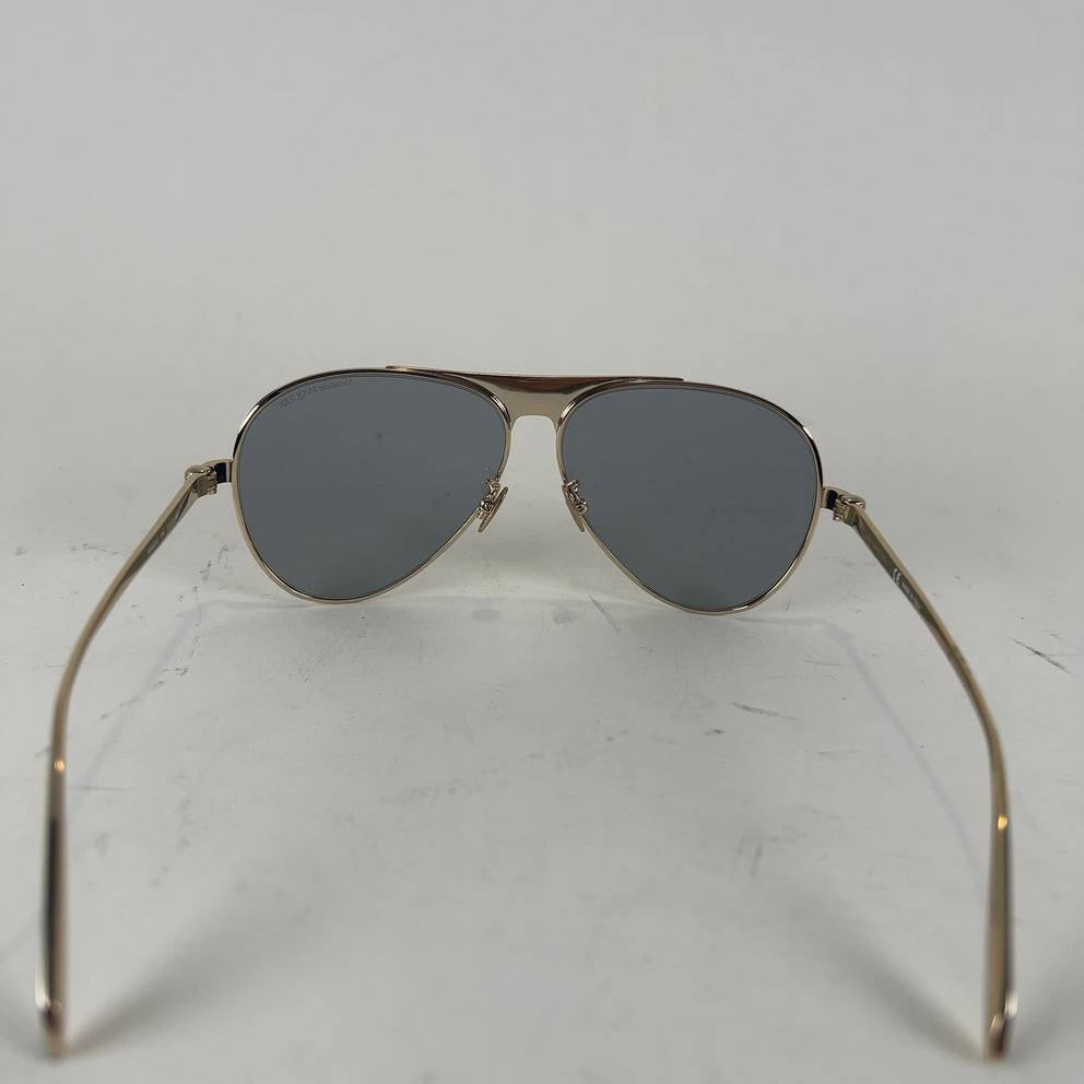 Alexander McQueen Enamel Aviator Sunglasses