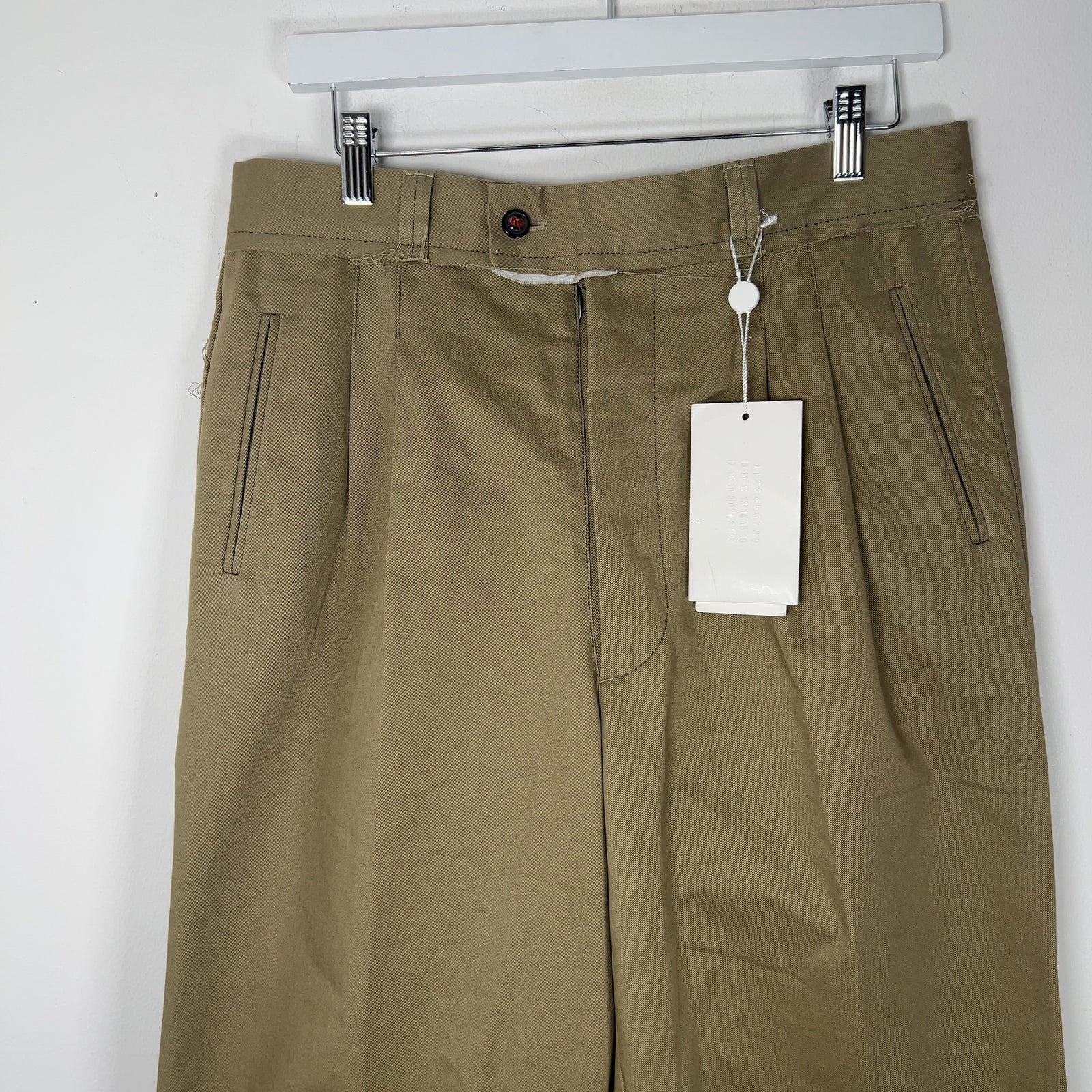 Maison Margiela Wide-Leg Chino Pants