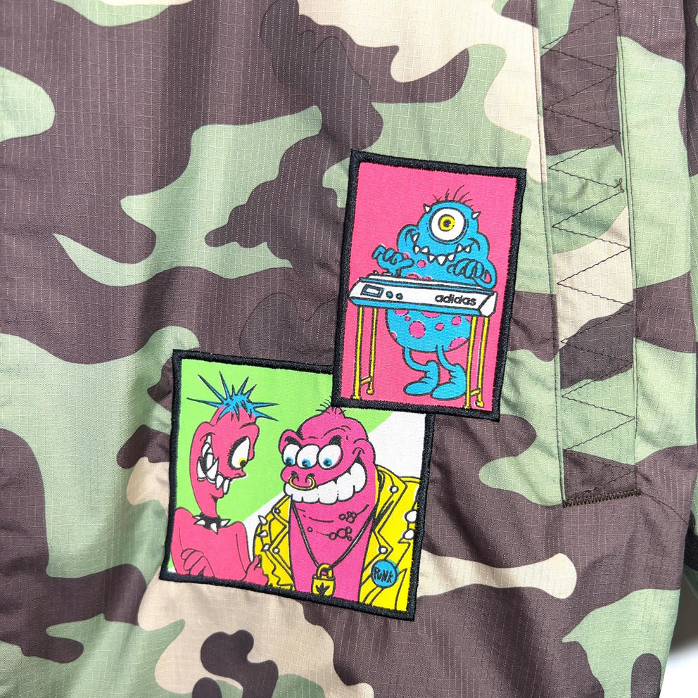Adidas x Jeremy Scott Camo Windbreaker