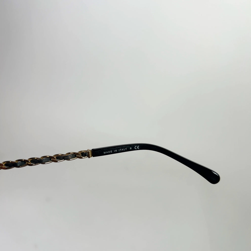Chanel 5210-Q CC Braided Logo Sunglasses