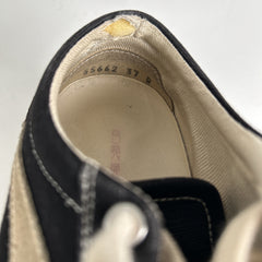 Rick Owens Drkshdw Vintage Canvas Low Tops Size 37