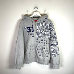 Supreme League Champs Zip-Up Hoodie