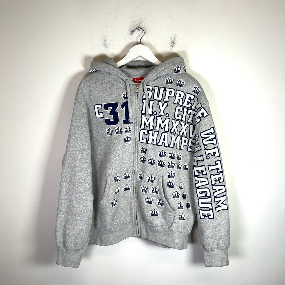 Supreme League Champs Zip-Up Hoodie