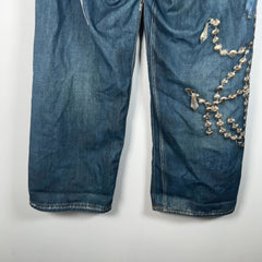 Acne Studios 1981 ‘Mid Blue’ Trompe L’oeil Jeans