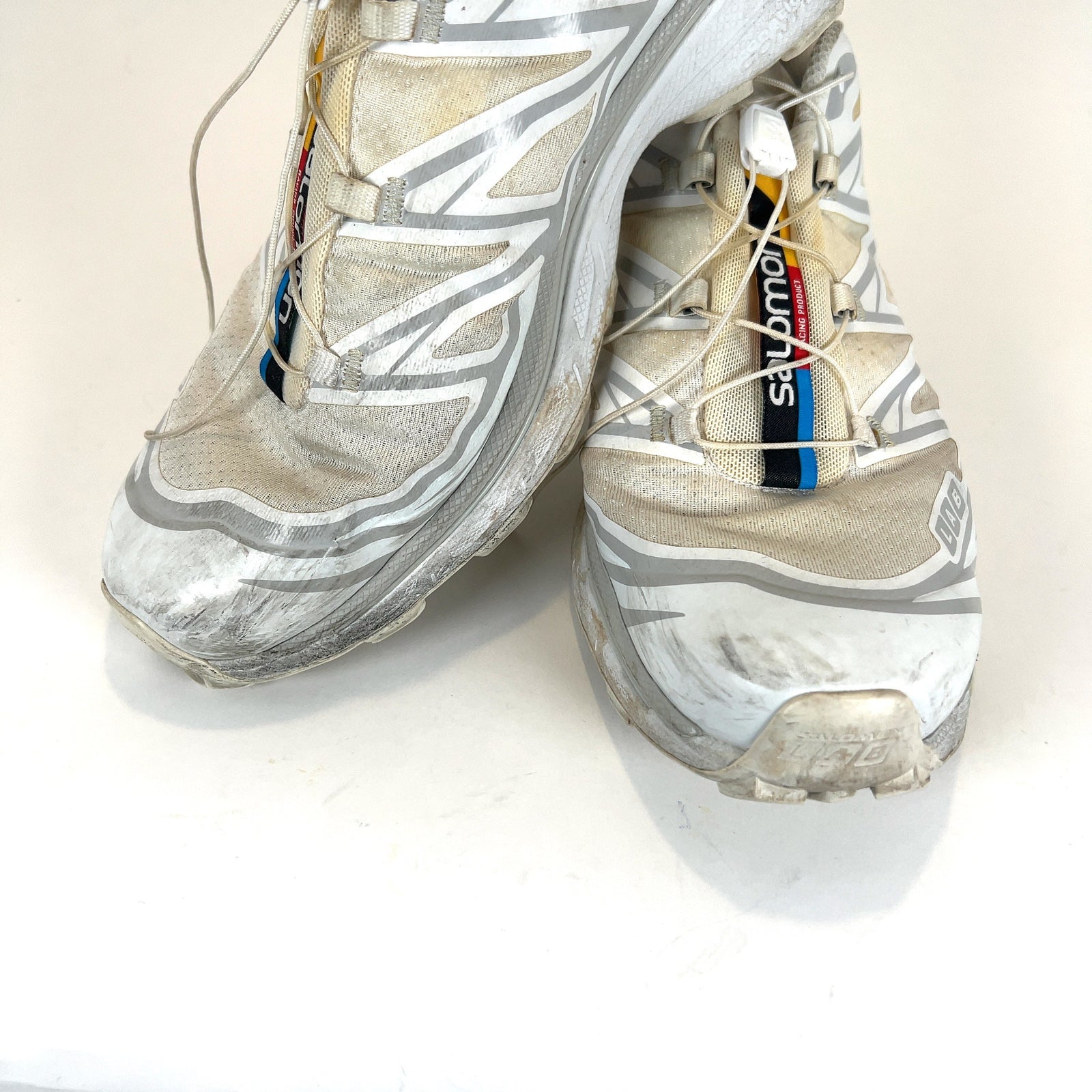 Salomon White XT6 Lowtop Sneakers