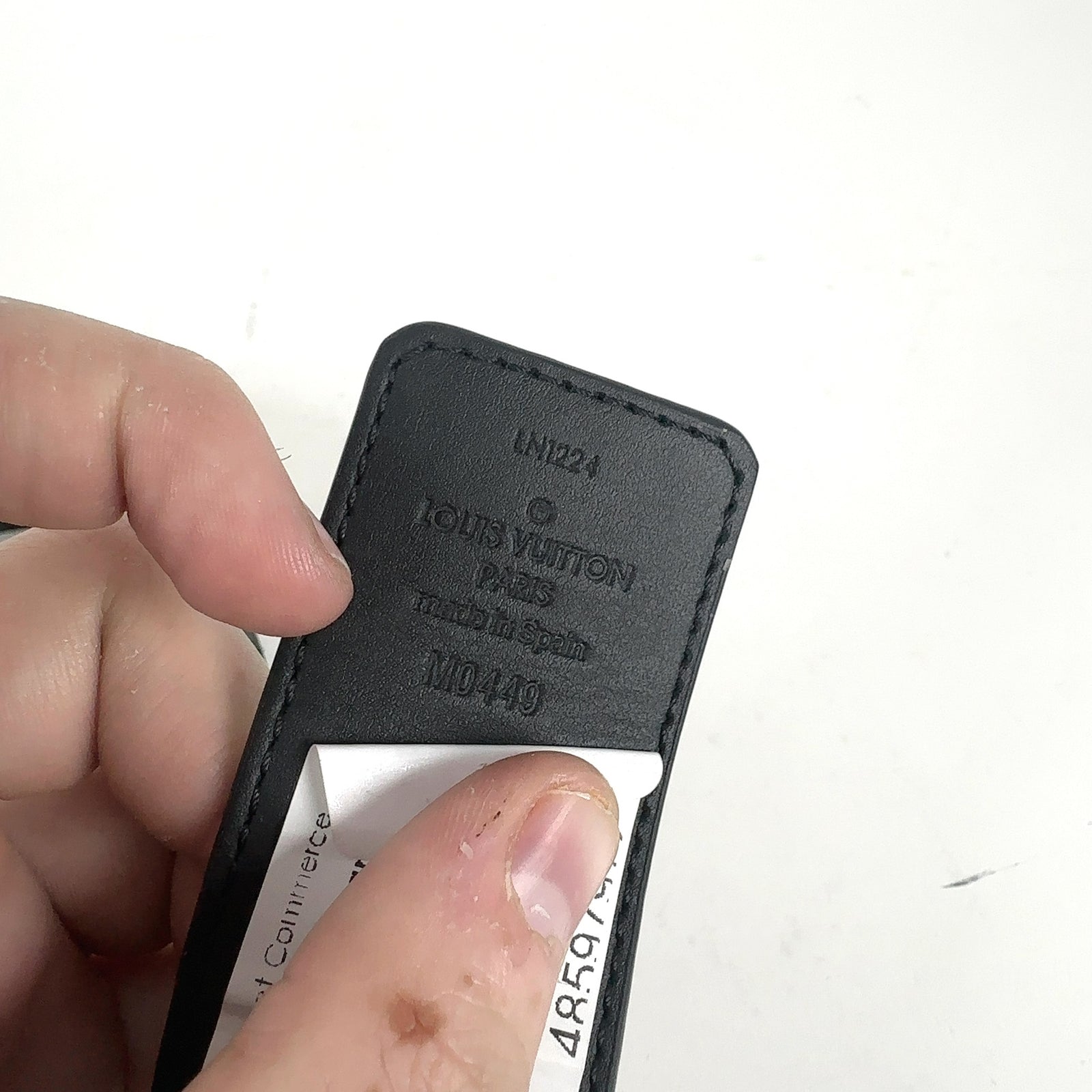 Louis Vuitton Monogram Black Belt