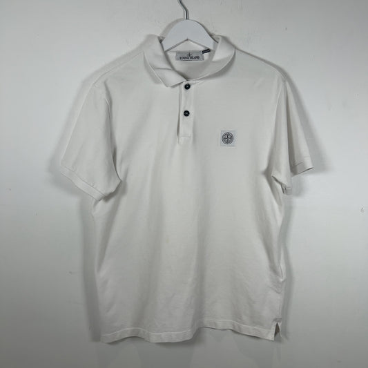 Stone Island Compass Patch Polo