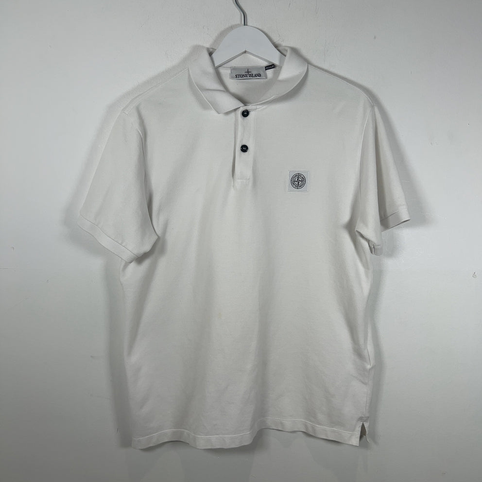 Stone Island Compass Patch Polo