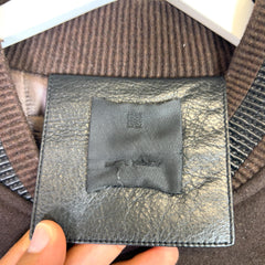 Givenchy 4G Leather Varsity Jacket