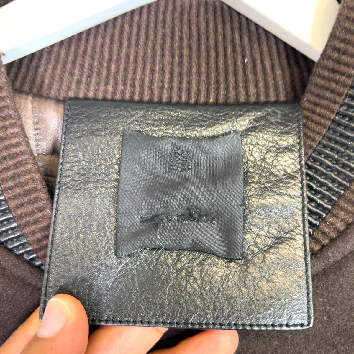 Givenchy 4G Leather Varsity Jacket