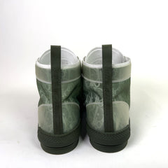 Dior B23 Green Oblique High-Top Sneakers
